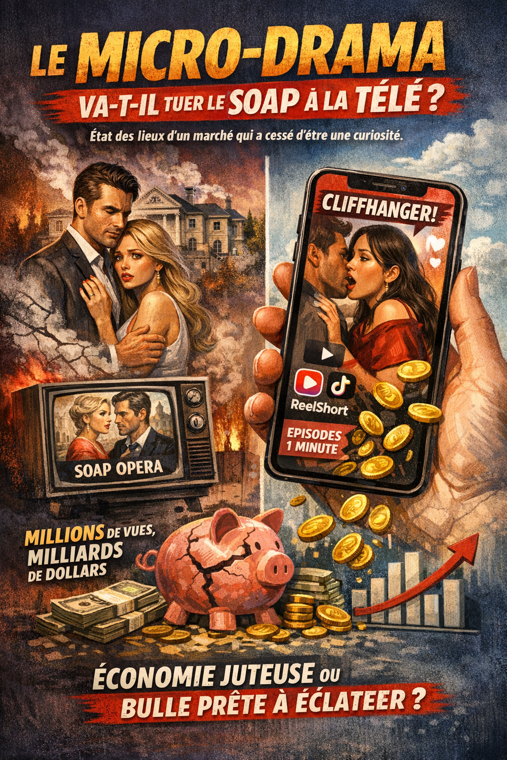 Le Micro-drama va-t-il tuer le soap à la télé ?